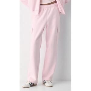 NWOT Aritzia Cozy Sweatfleece Mega Cargo Sweatpant in Villa Pink, Medium